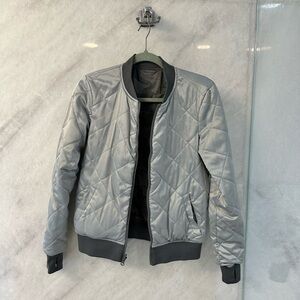 Blanc noir bomber jacket